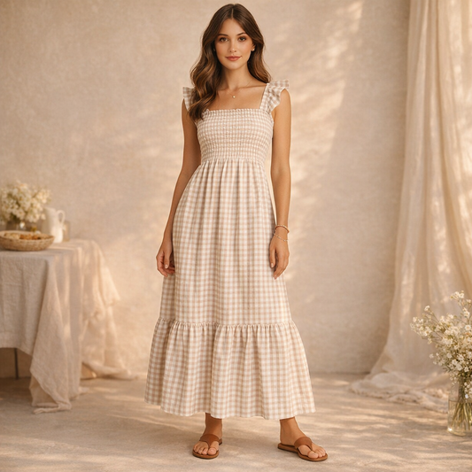 Kalera Gingham Maxi